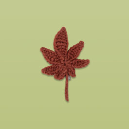 Maple Leaf Hair Clip