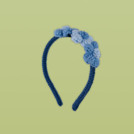 Blue Flower Headband