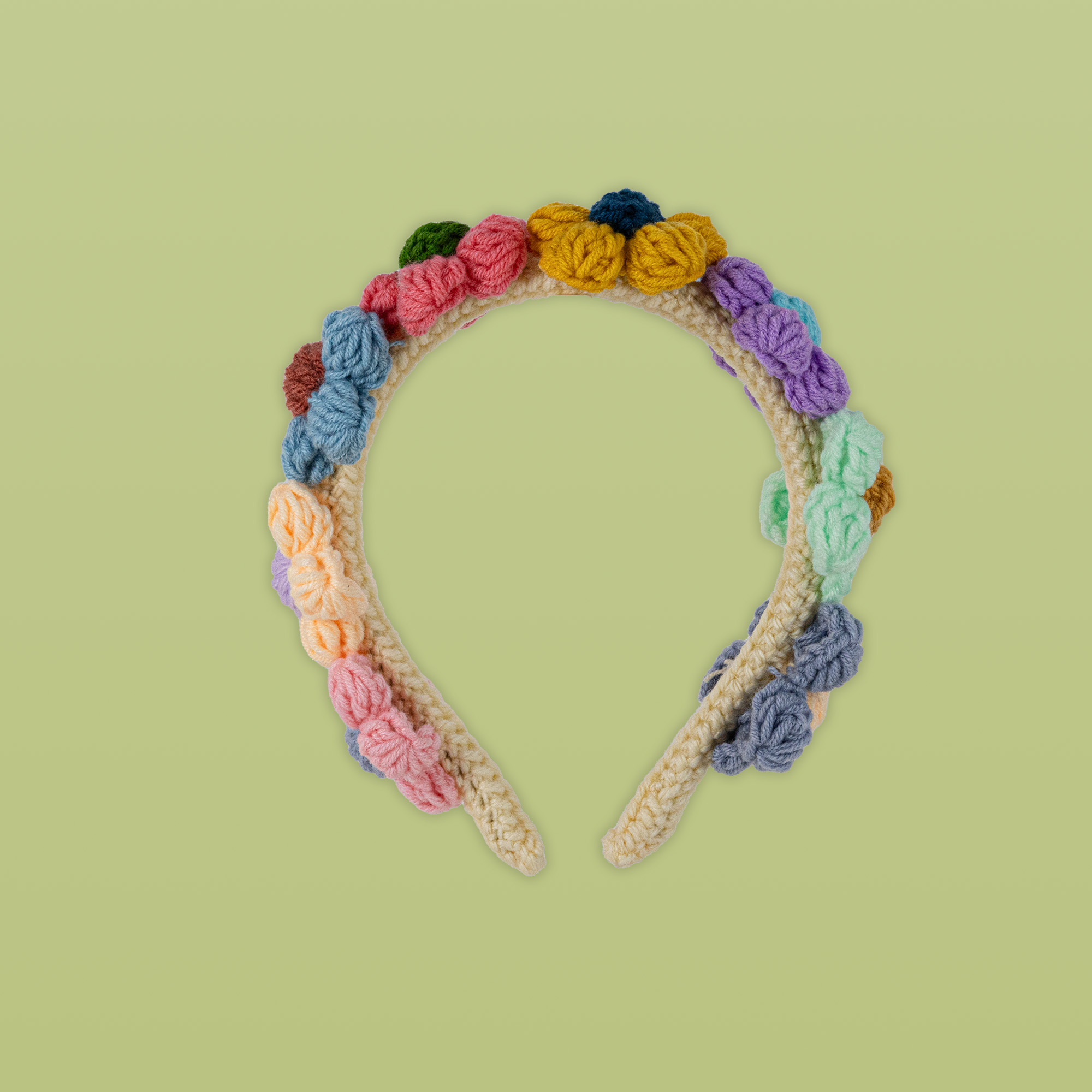 Colorful Flower Headband