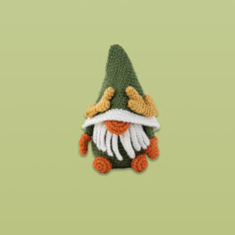 Gnome with Velvet Antlers