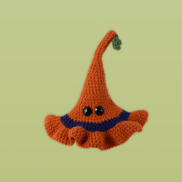 Pumpkin Wizard Hat