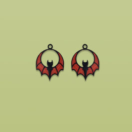 Bat Earrings 1