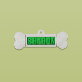 Pet Tag (Bone Style)